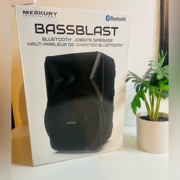 Merkury Innovations Bass Blast Bluetooth Speaker - Picture 1 of 8